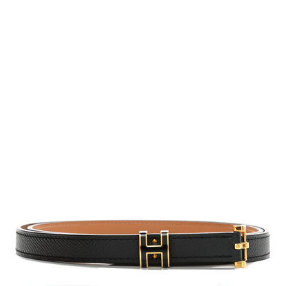 Hermes Epsom 15mm Pop H Belt 85 Black 1 of 6