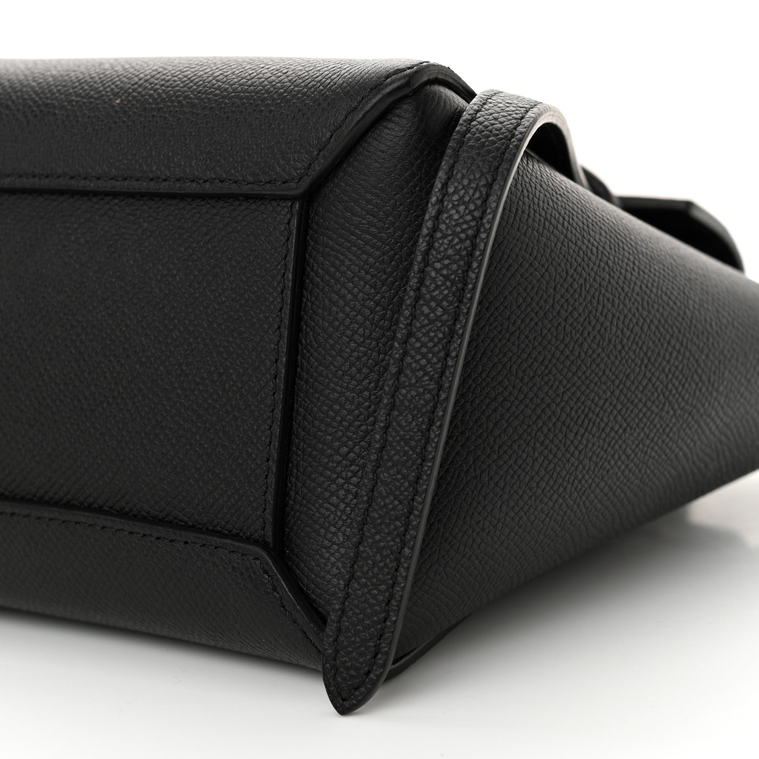 Celine Grained Calfskin Nano Belt Bag Black 10 of 11