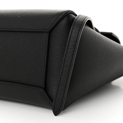 Celine Grained Calfskin Nano Belt Bag Black 10 of 11