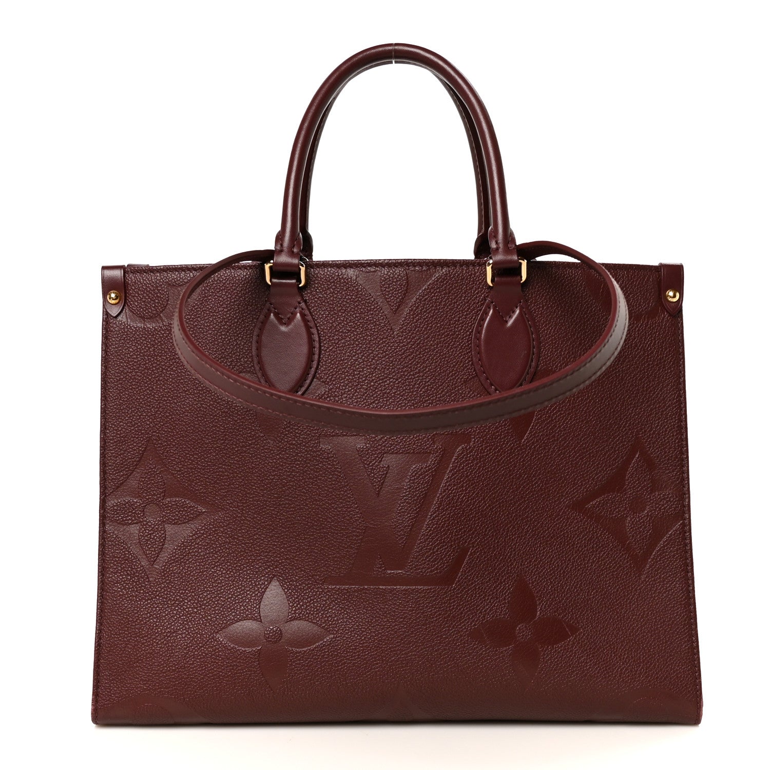 Louis Vuitton Empreinte Monogram Giant Onthego MM Wine Wine 1 of 9