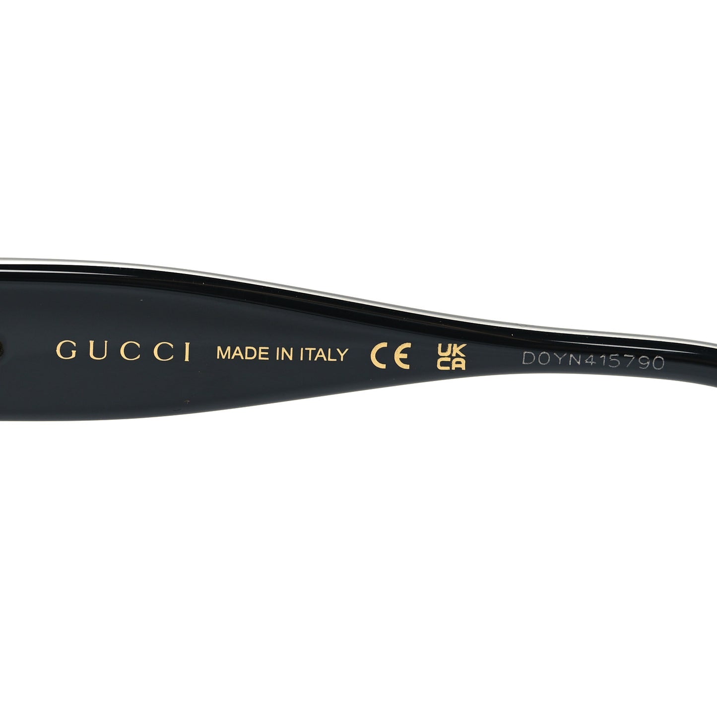 Acetate Square Frame Sunglasses GG1023S Black