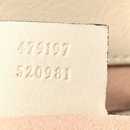 Gucci GG Supreme Monogram Medium Padlock Tote White 7 of 11