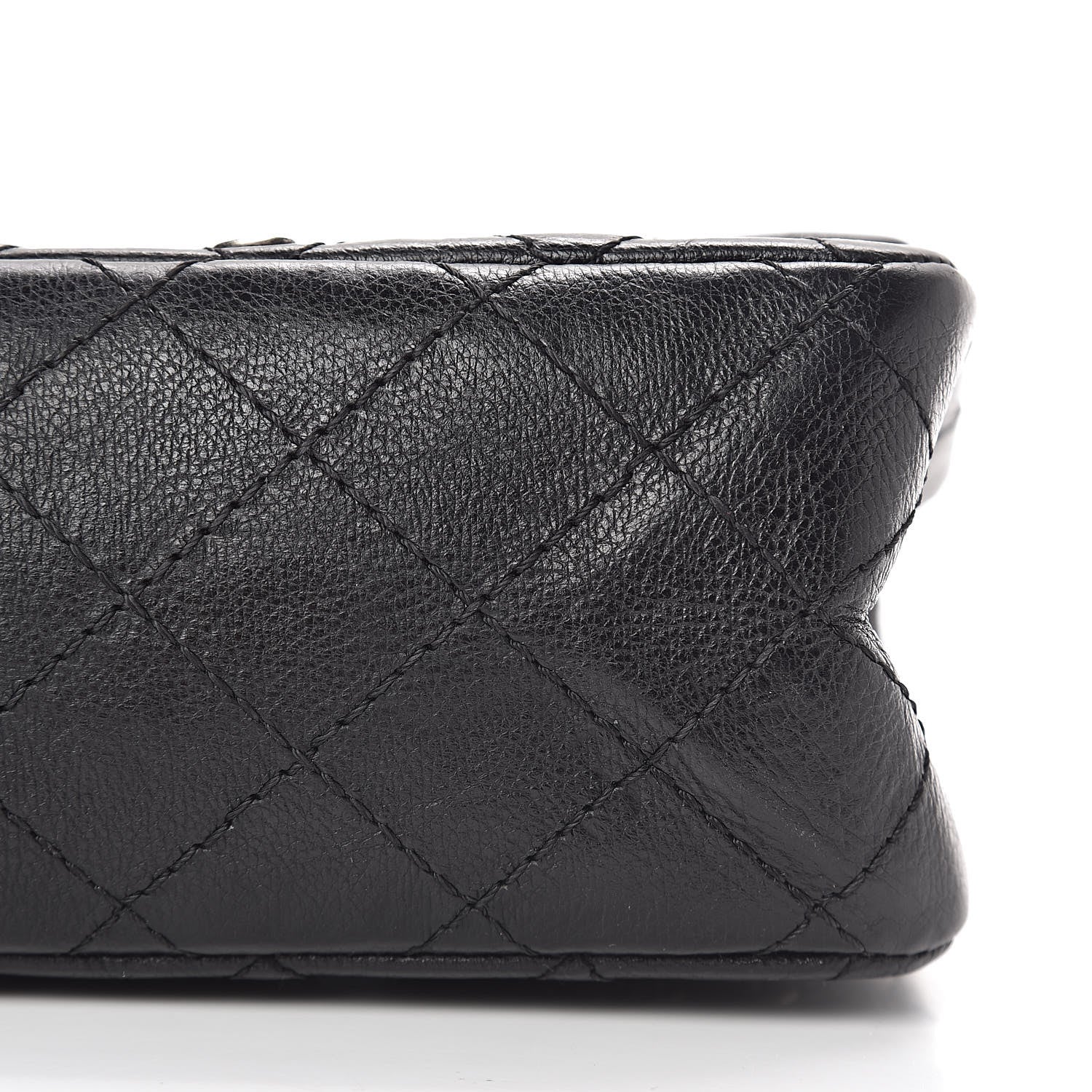 Chanel Calfskin Quilted Spoon Charms Brasserie 2.55 Reissue 225 Flap Black 13 of 13