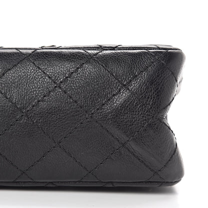 Chanel Calfskin Quilted Spoon Charms Brasserie 2.55 Reissue 225 Flap Black 13 of 13