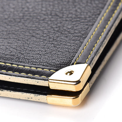 Louis Vuitton Suhali Small Ring Agenda Cover Black 9 of 12