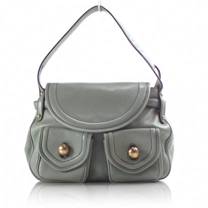 Marc Jacobs Leather Flap Handbag 1 of 10