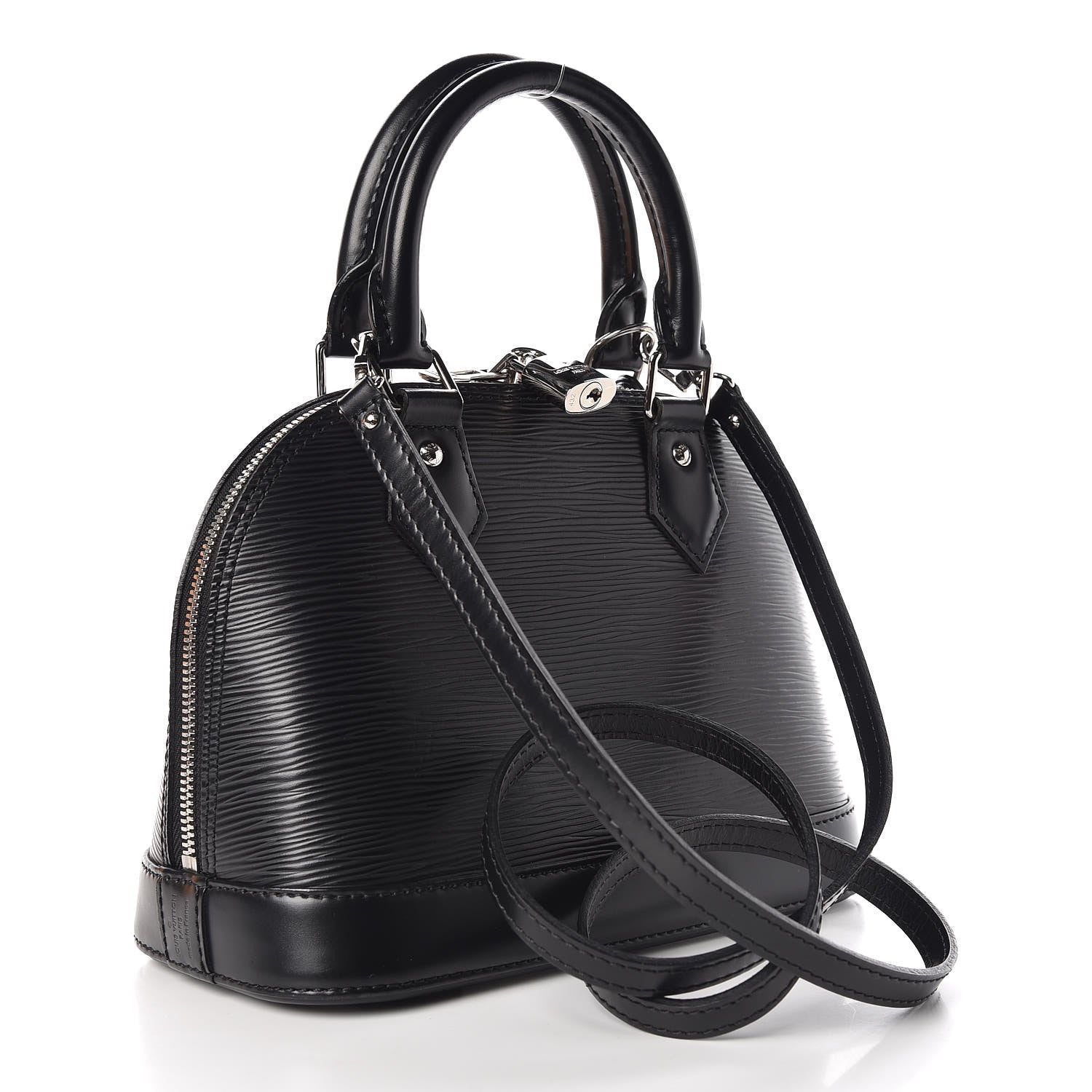Louis Vuitton Epi Alma BB Black 4 of 9
