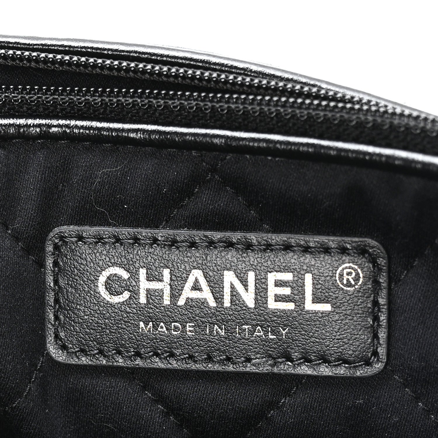 Chanel Shiny Calfskin Quilted Small Chanel 22 Black 7 of 11