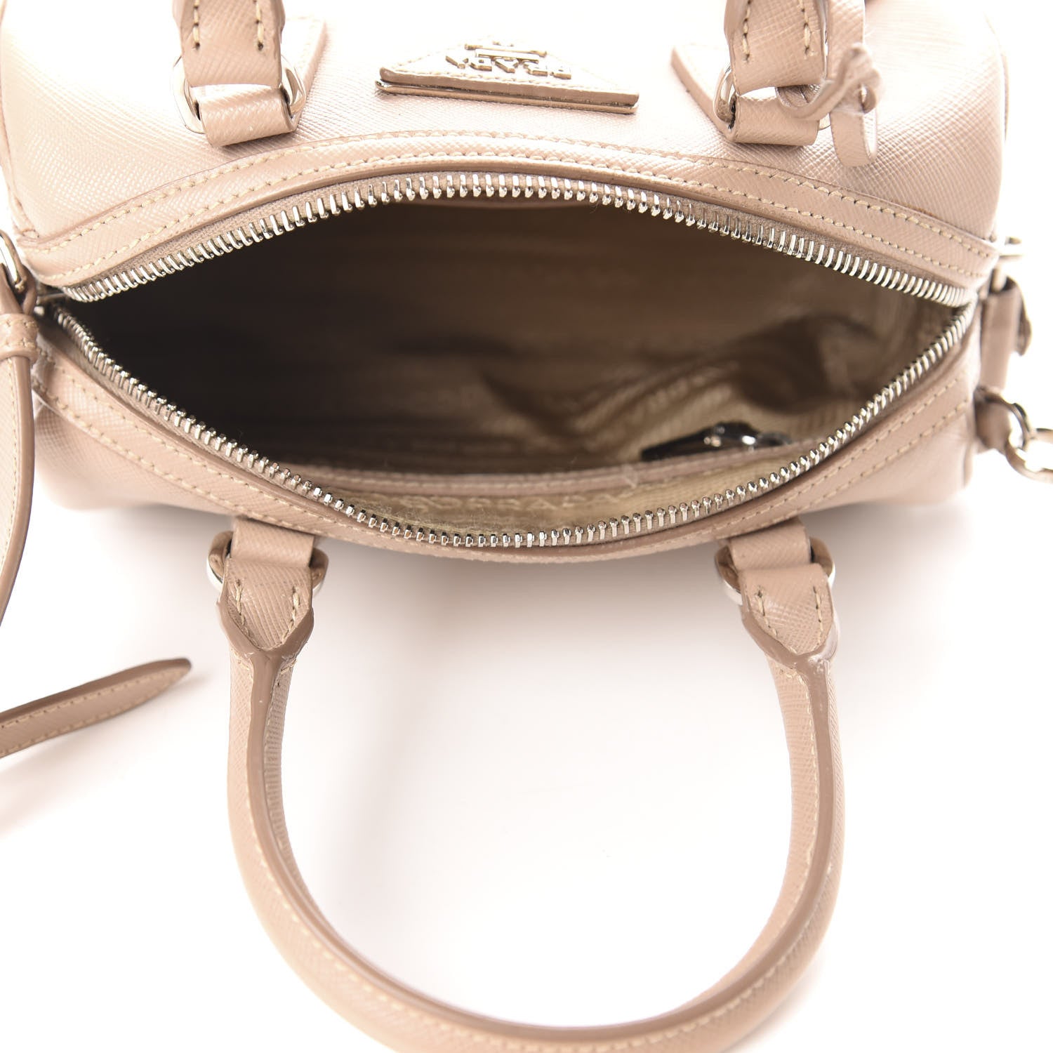 Prada Saffiano Lux Mini Convertible Bowler Cammeo 5 of 11