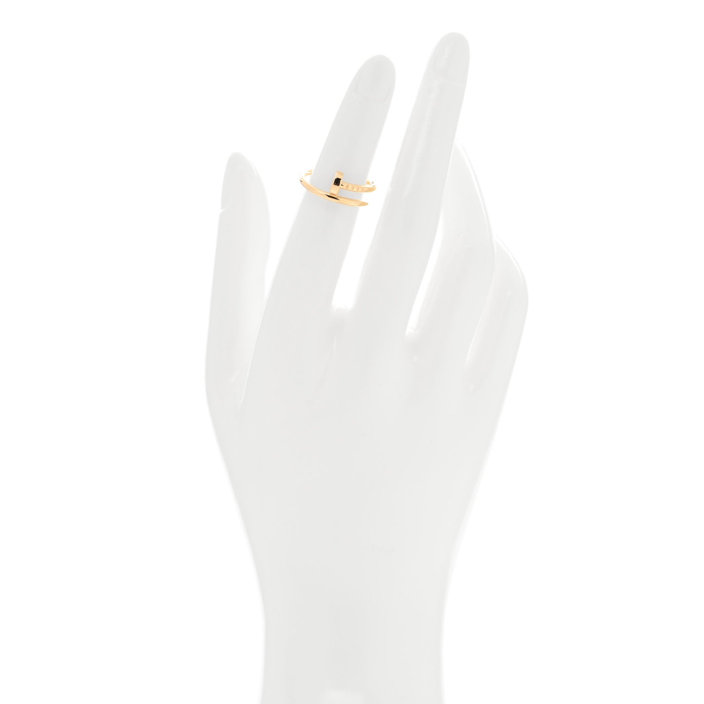 18K Yellow Gold Small Juste Un Clou Ring 49 5