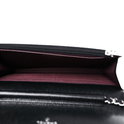 Chanel Caviar Quilted Wallet On Chain WOC Black 5 of 11