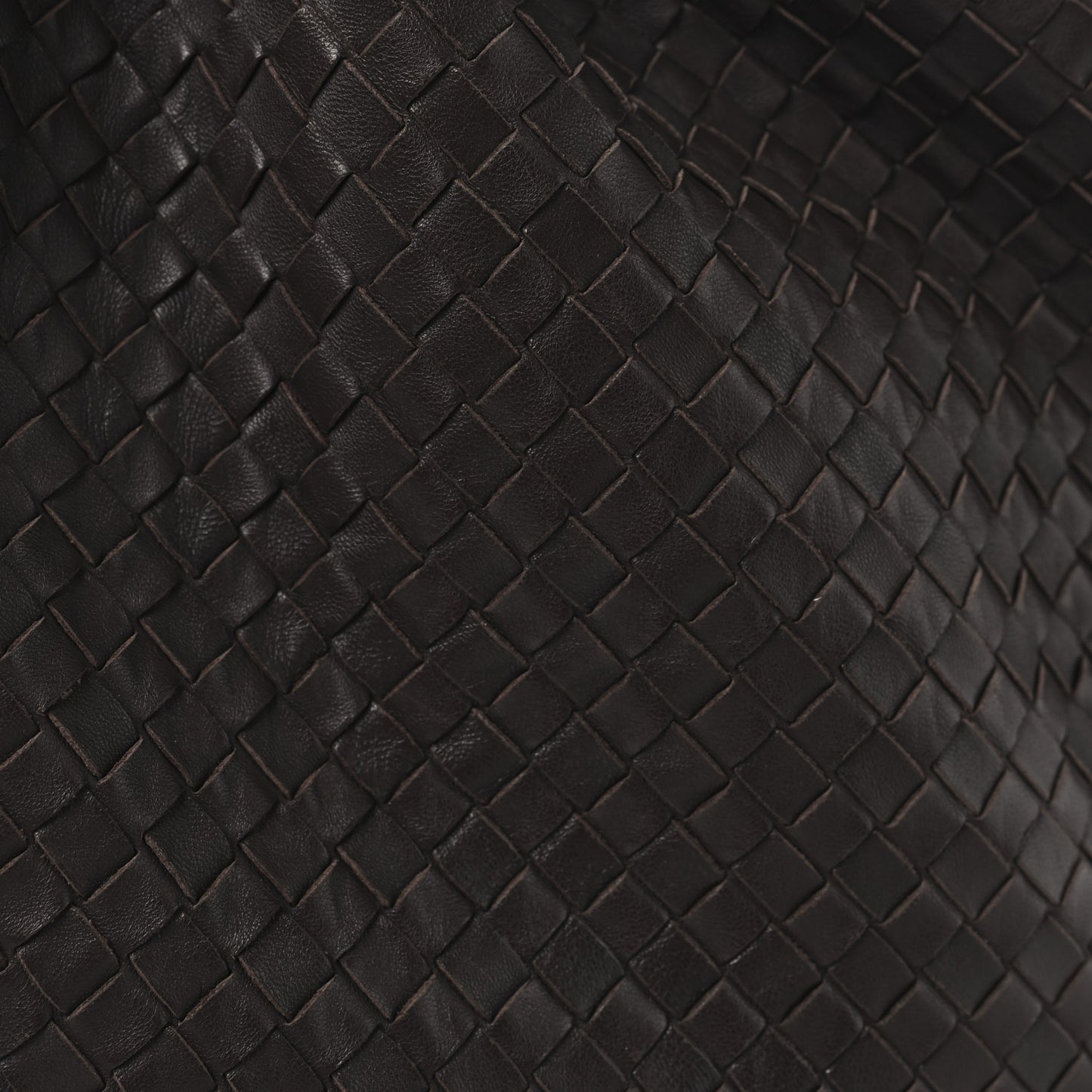 Nappa Intrecciato Maxi Veneta Hobo Ebano