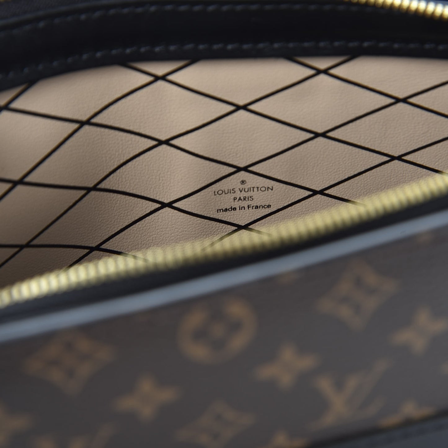 Reverse Monogram Trunk Clutch
