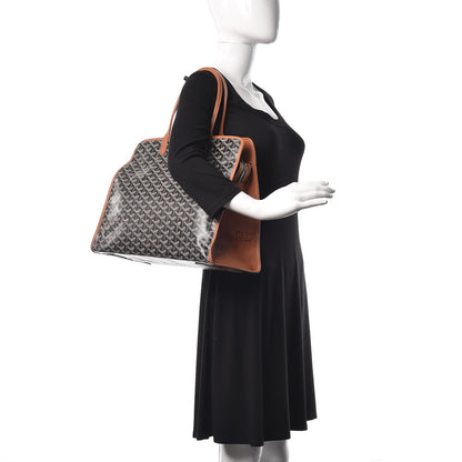 Goyard Goyardine Sac Hardy Pet Carrier PM Black Gold 2 of 10