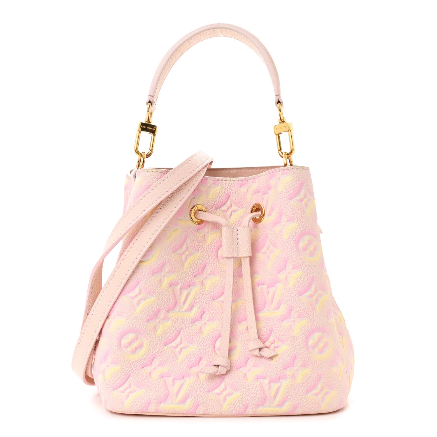 Louis Vuitton Empreinte Monogram Summer Stardust Neonoe BB Pink 1 of 12