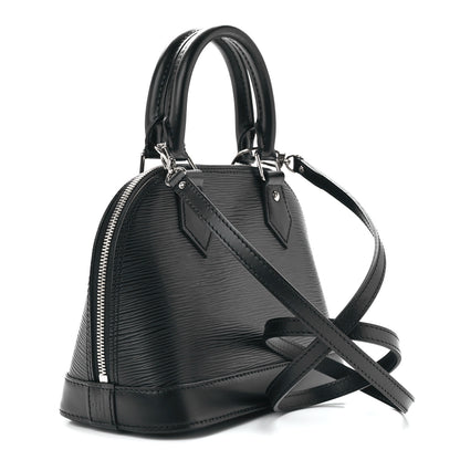 Louis Vuitton Epi Alma BB Black 3 of 13