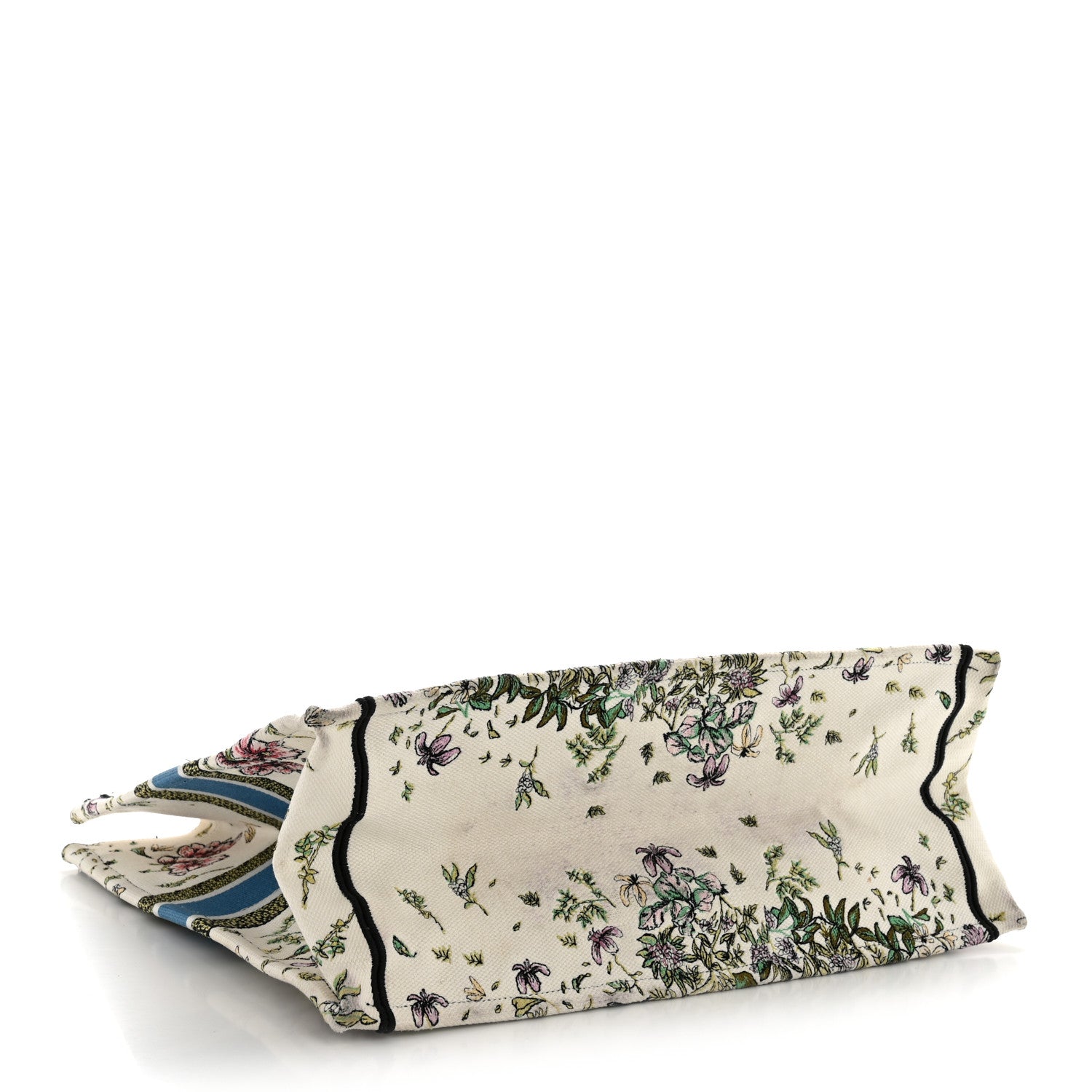 Christian Dior Canvas Embroidered Large D-Constellation Book Tote