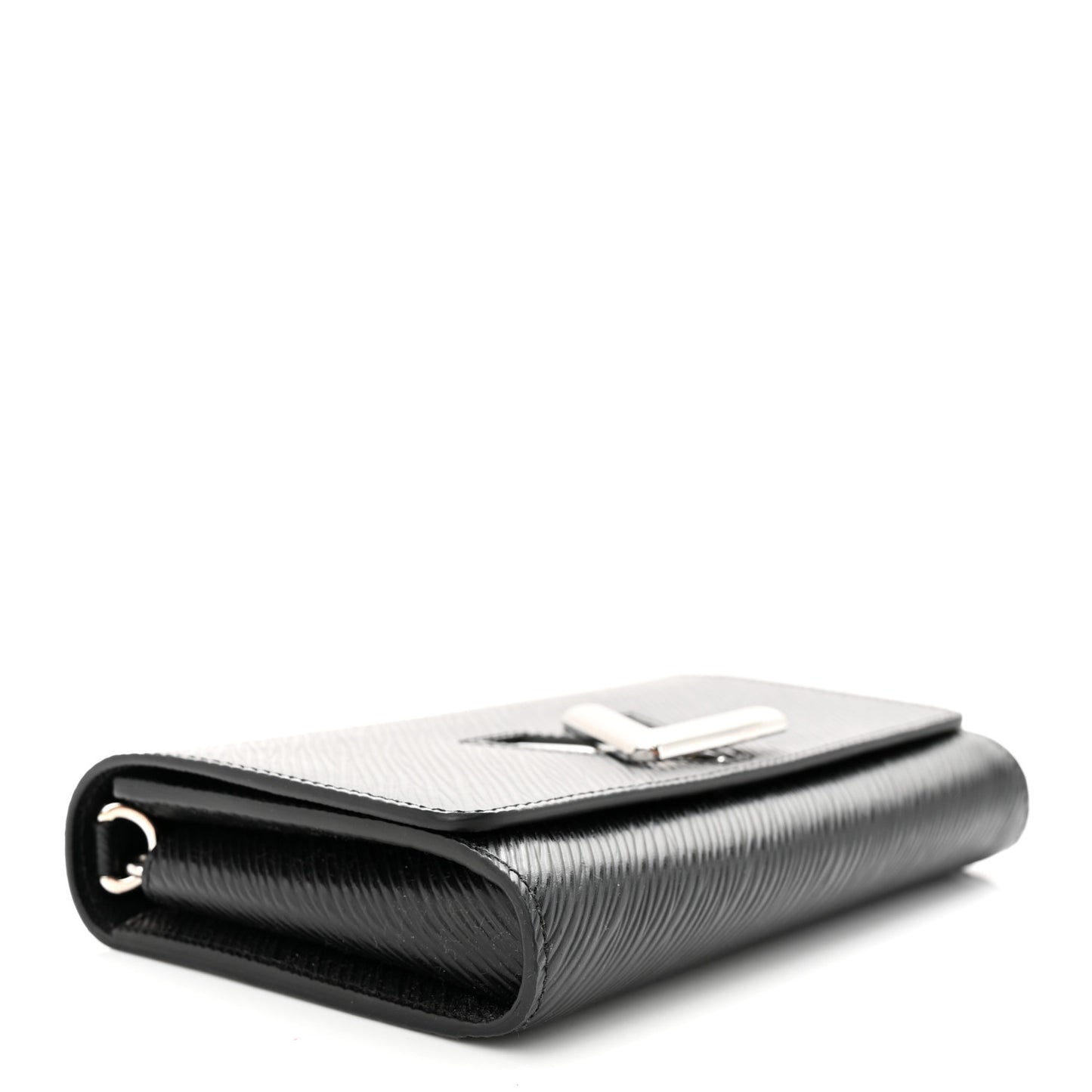 Epi Twist Chain Wallet Black