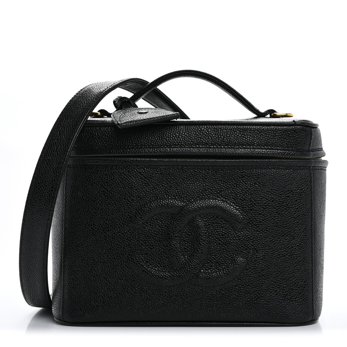 Caviar CC Vanity Train Case Black