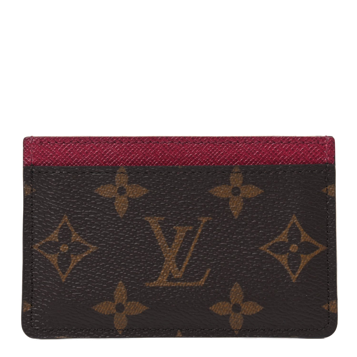 Louis Vuitton Monogram Card Holder Fuchsia 1 of 4