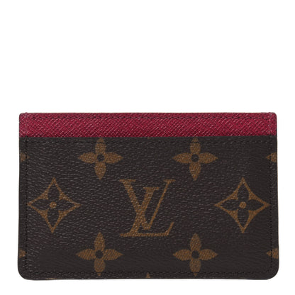 Louis Vuitton Monogram Card Holder Fuchsia 1 of 4