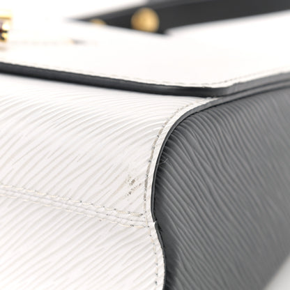 Louis Vuitton Epi Tortoiseshell Twist Shoulder Bag MM Black White 16 of 27