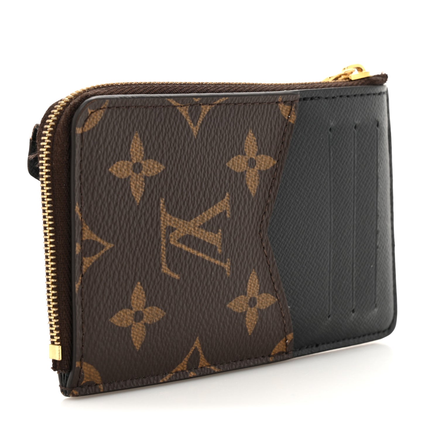 Monogram Recto Verso Card Holder Black