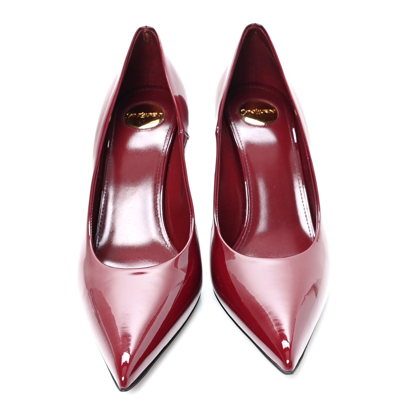 Vernice Seta Soft Norma 90 Pumps 38 Grenat