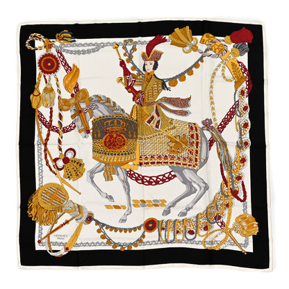 Hermes Silk Le Timbalier Scarf 90 1 of 4