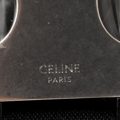 Celine Canvas Trekking Messenger Bag Black 6 of 9