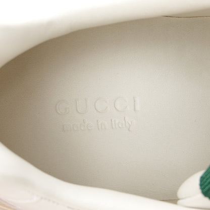 Gucci Calfskin Womens Re-Web Sneakers 38 White Pink 9 of 11