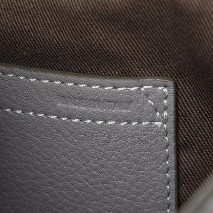 Chloe Calfskin Medium Marcie Round Crossbody Bag Cashmere Grey 7 of 8