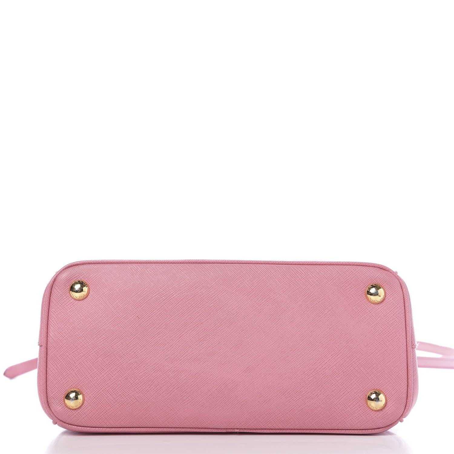 Prada Saffiano Small Double Zip Galleria Tote Geranio 9 of 10