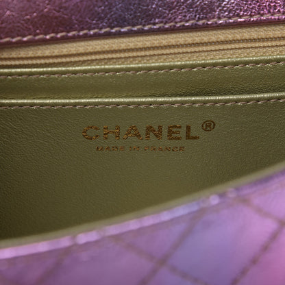 Chanel Metallic Goatskin Quilted Mini 2.55 Reissue Flap Multicolor 8 of 10