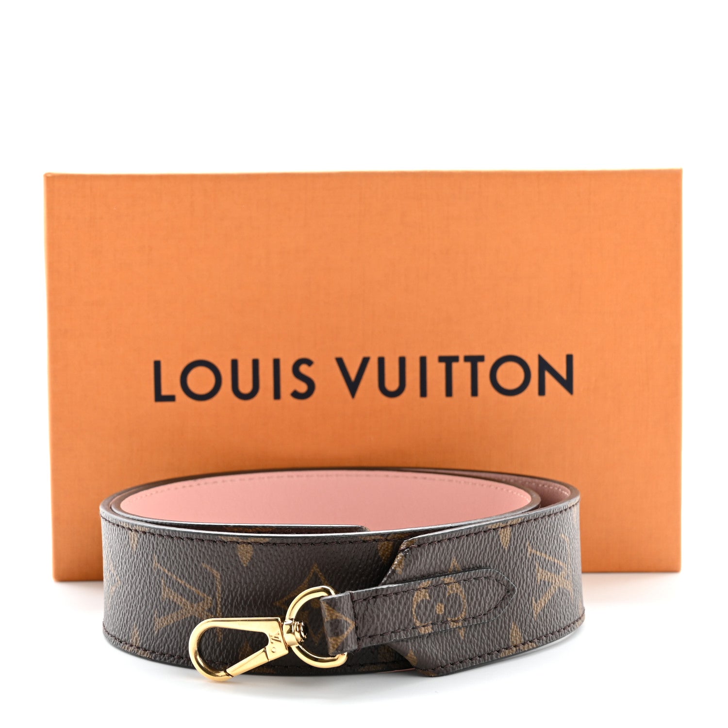 Louis Vuitton Monogram Bandouliere Shoulder Strap Rose Poudre 7 of 7