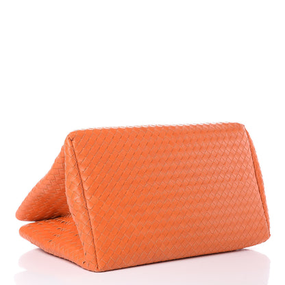 Bottega Veneta Nappa Intrecciato Milano Tote Orange 4 of 14