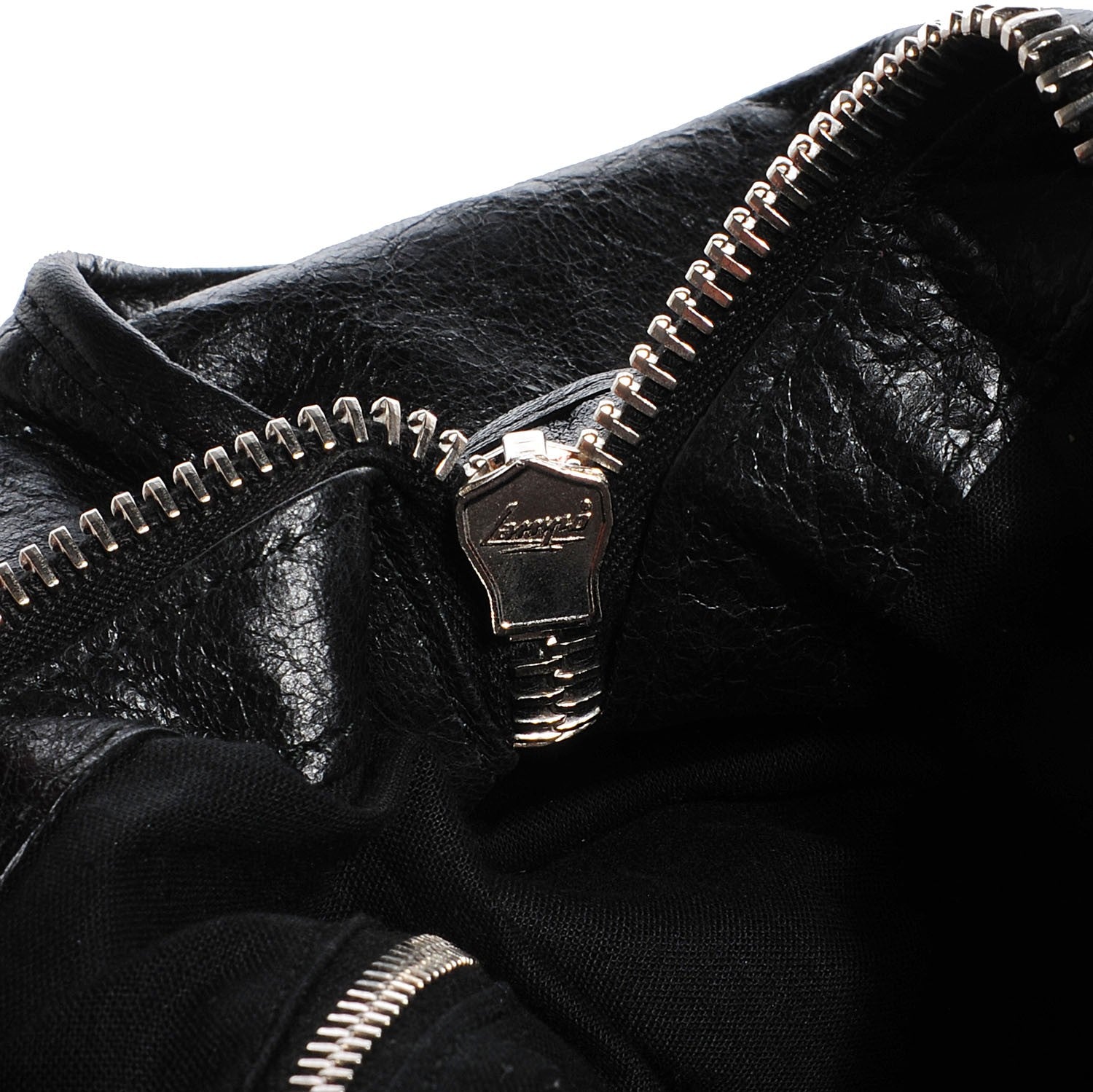 Balenciaga Agneau Giant 21 Silver Hardware Work Black 4 of 14