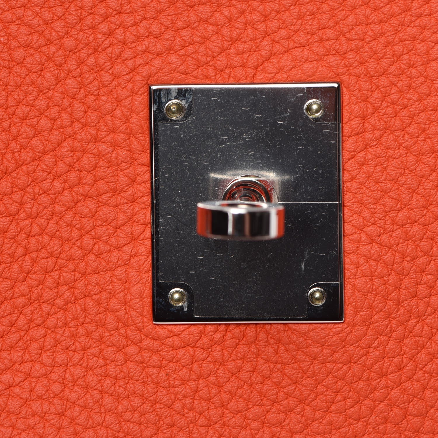 Hermes Togo Birkin 35 Orange Poppy 13 of 38