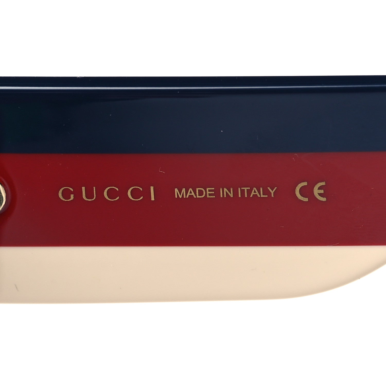 Gucci Acetate Web Oversized Frame Rectangle Sunglasses GG0276S Black Multicolor 5 of 8