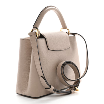 Louis Vuitton Taurillon Capucines BB Galet 3 of 10