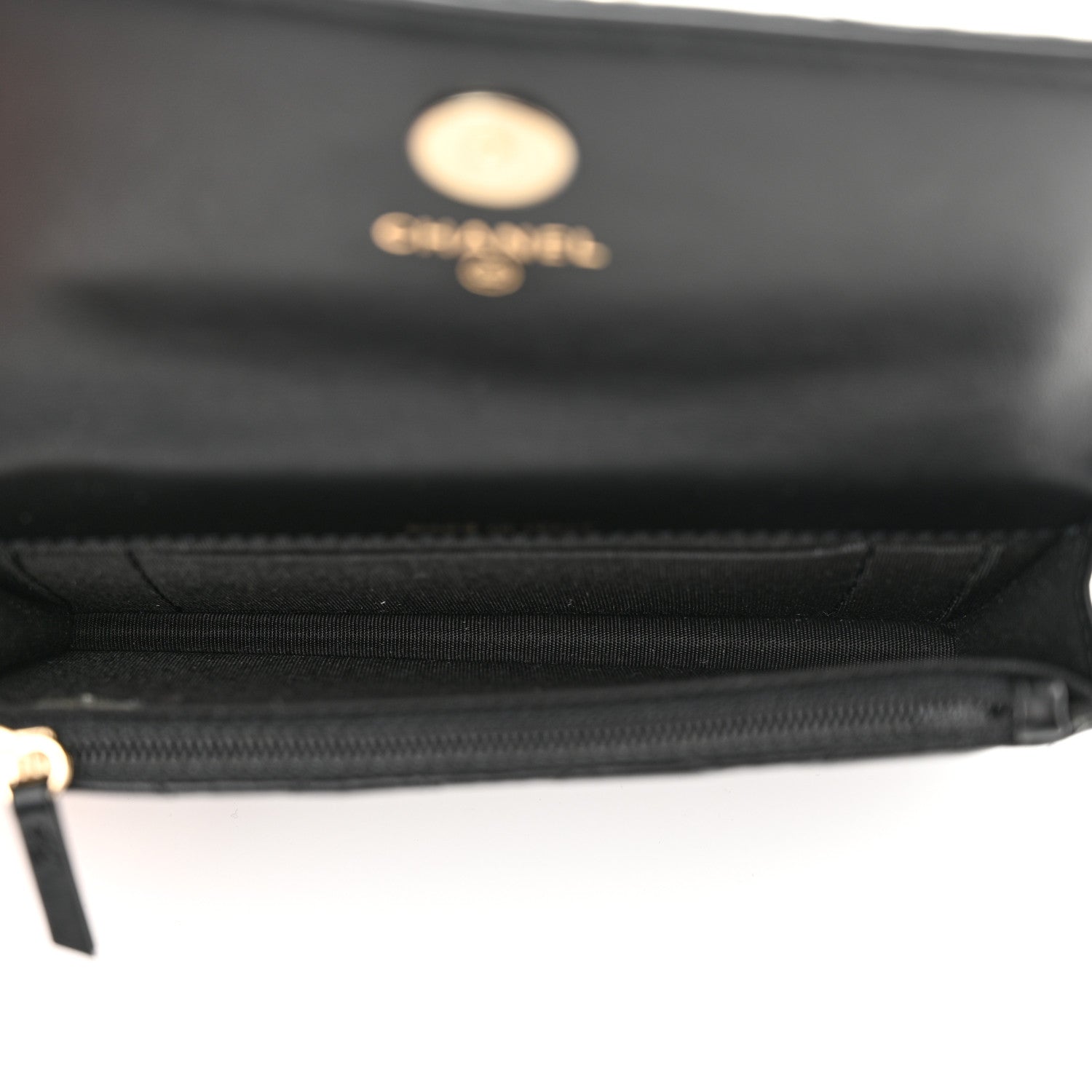 Chanel Calfskin Quilted Maxi Pearls Clutch With Chain Black 5 of 11