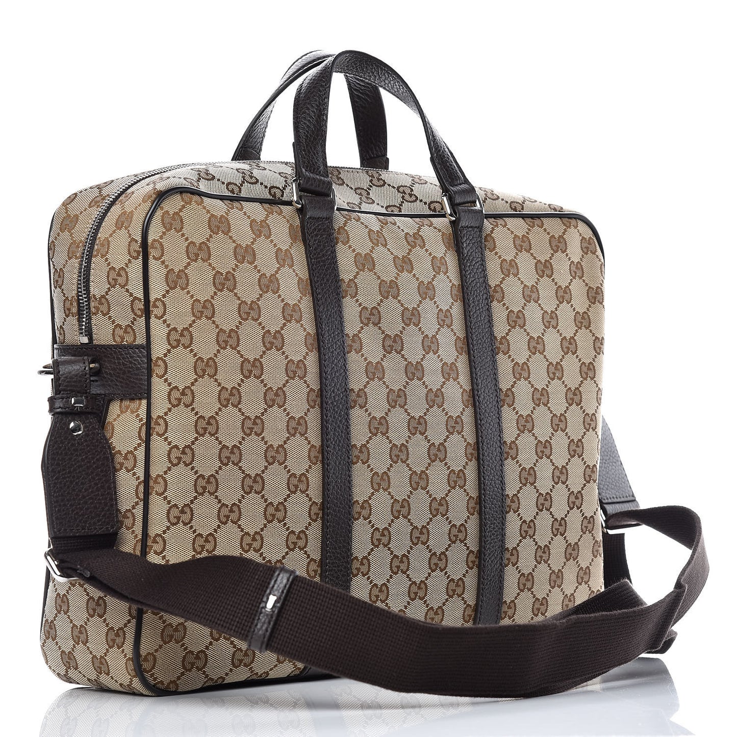 Monogram Briefcase Dark Brown