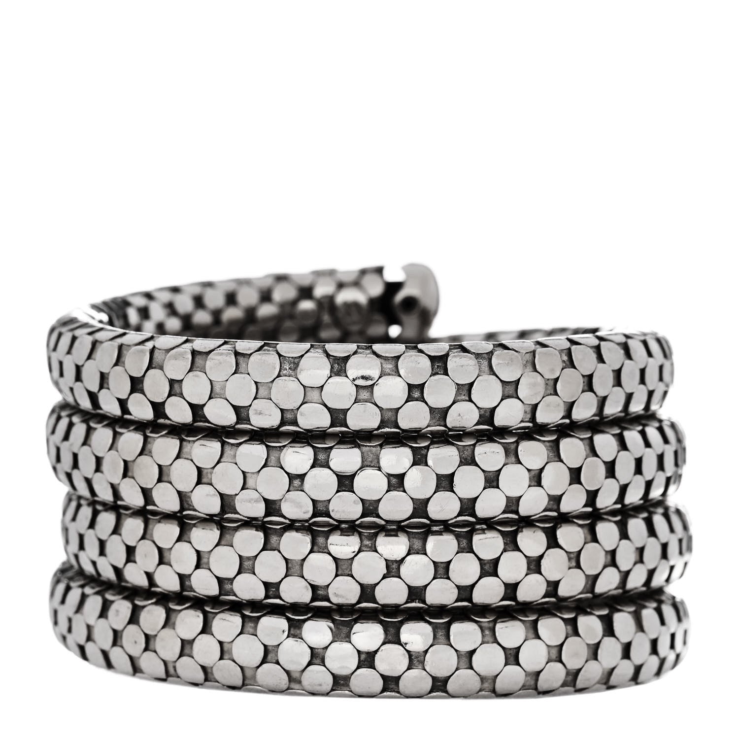 John Hardy Sterling Silver Dot Four Coil Bracelet 2 of 5