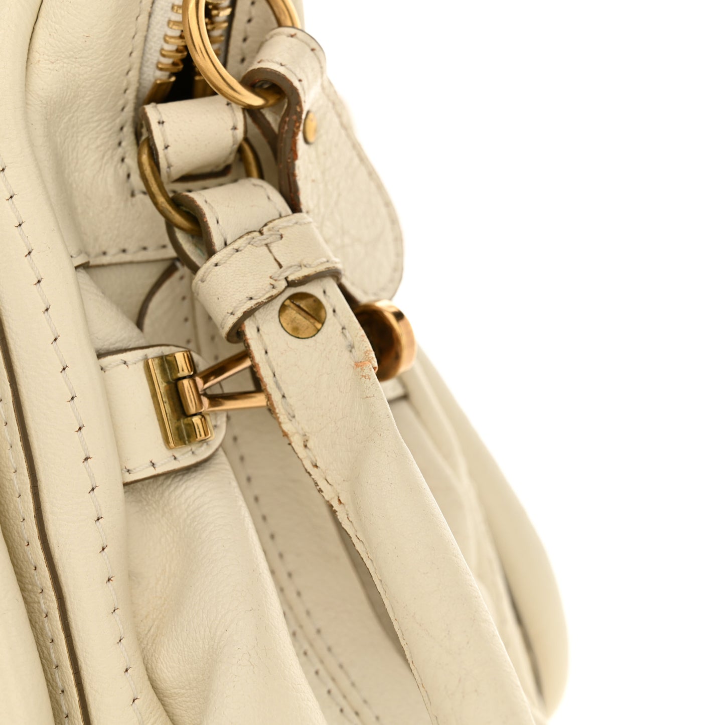 Calfskin Medium Paraty Cream