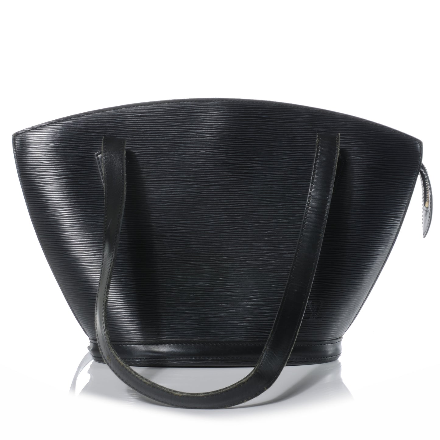 Epi Saint Jacques PM Long Straps Black