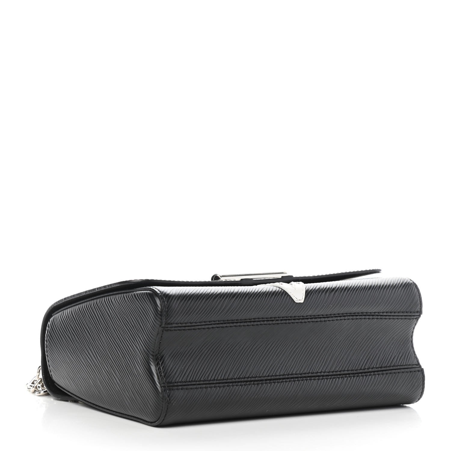 Louis Vuitton Epi Monogram Twist Shoulder Bag MM Black 3 of 4
