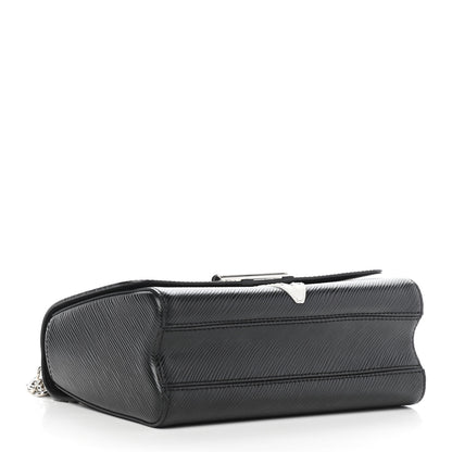 Louis Vuitton Epi Monogram Twist Shoulder Bag MM Black 3 of 4