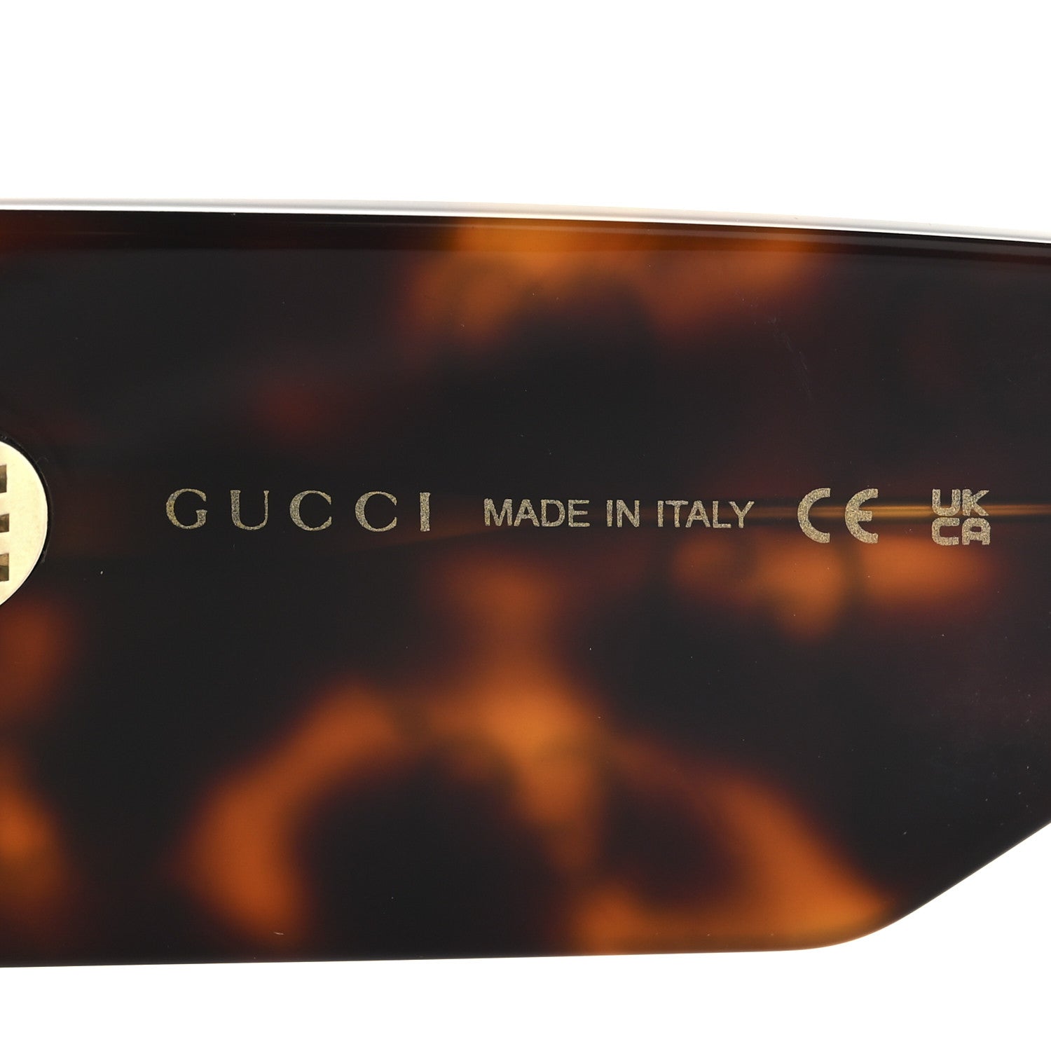 Gucci Acetate Monogram Shield Sunglasses GG0983S Havana 5 of 7