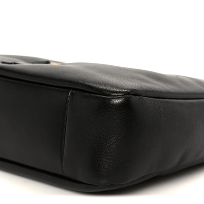 Saint Laurent Padded Lambskin Le 5 A 7 Hobo Black 10 of 10