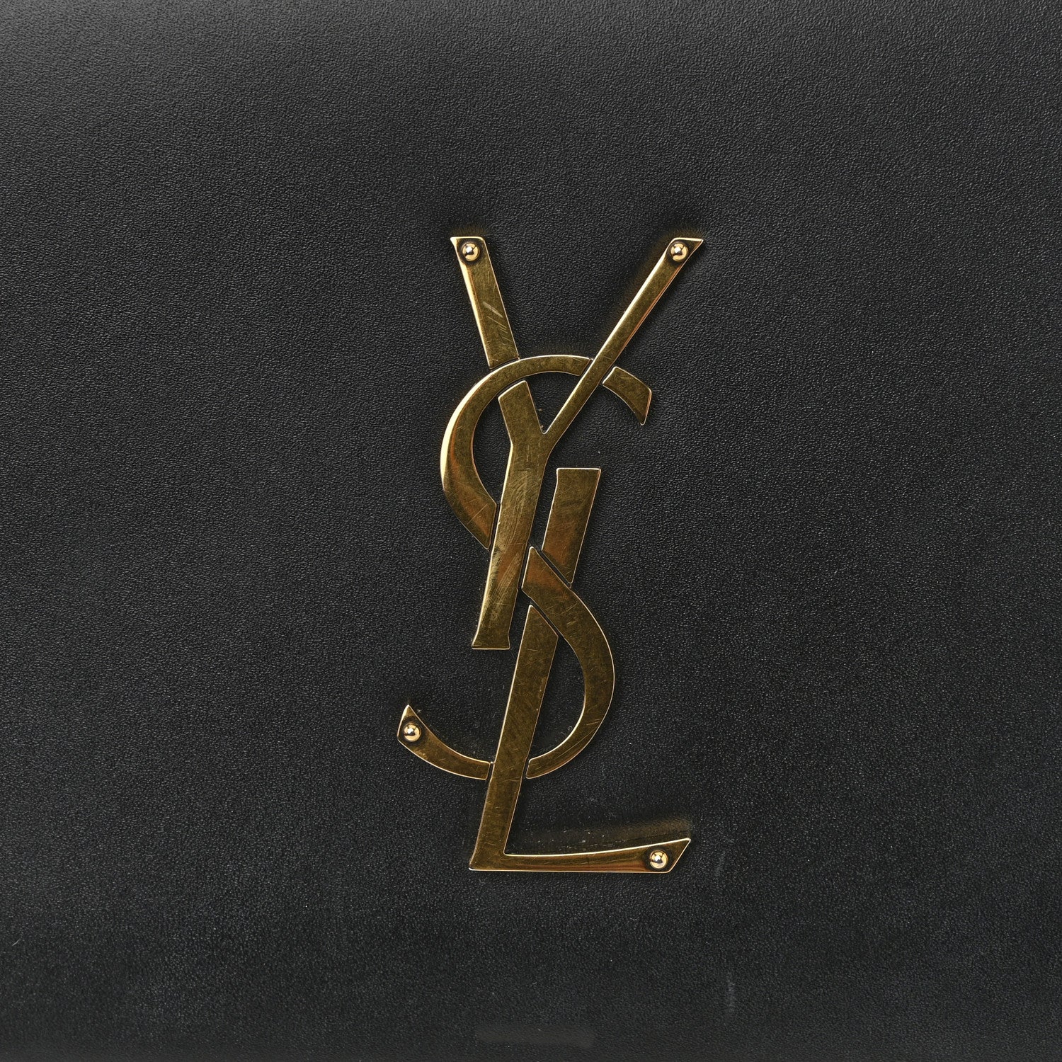 Saint Laurent Smooth Calfskin Shoulder Bag Black 11 of 14